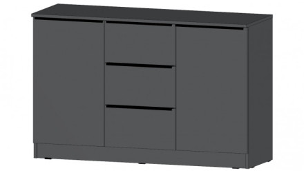 Комод большой Элегант , Графит 