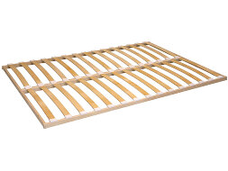 Кровать из массива Линда, белый античный