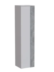 Пенал Ливерпуль, белый /бетон светлый