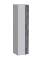 Пенал Ливерпуль, белый /бетон темный